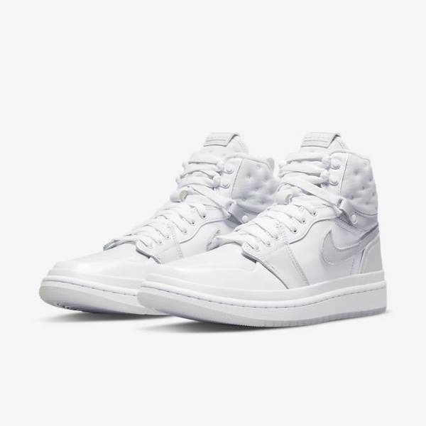 Dámské Tenisky Nike Air Jordan 1 Acclimate Bílé Šedé | NK945NTW