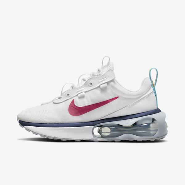 Dámské Tenisky Nike Air Max 2021 Bílé Blankyt Platina Růžové | NK571NFC