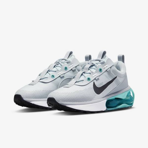 Dámské Tenisky Nike Air Max 2021 Platina Tyrkysové Šedé Černé | NK492SAW