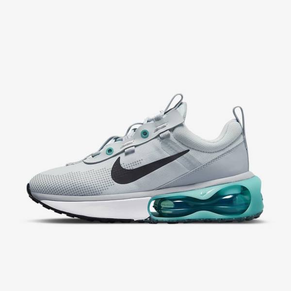 Dámské Tenisky Nike Air Max 2021 Platina Tyrkysové Šedé Černé | NK492SAW