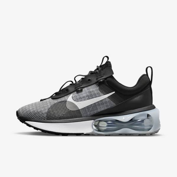 Dámské Tenisky Nike Air Max 2021 Černé Metal Stříbrné Šedé Bílé | NK650UPZ