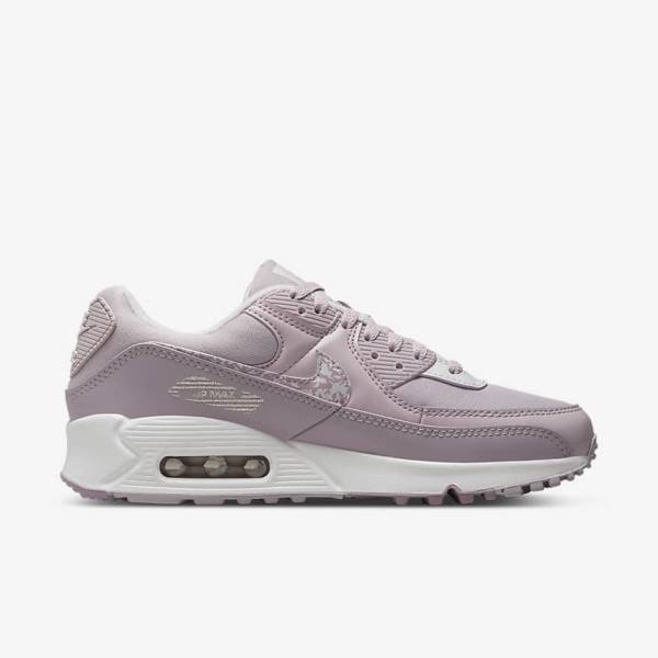 Dámské Tenisky Nike Air Max 90 Fialové Bílé | NK204KGN