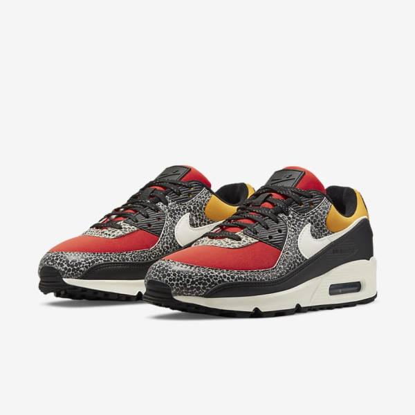 Dámské Tenisky Nike Air Max 90 SE Černé Červené | NK849WEV