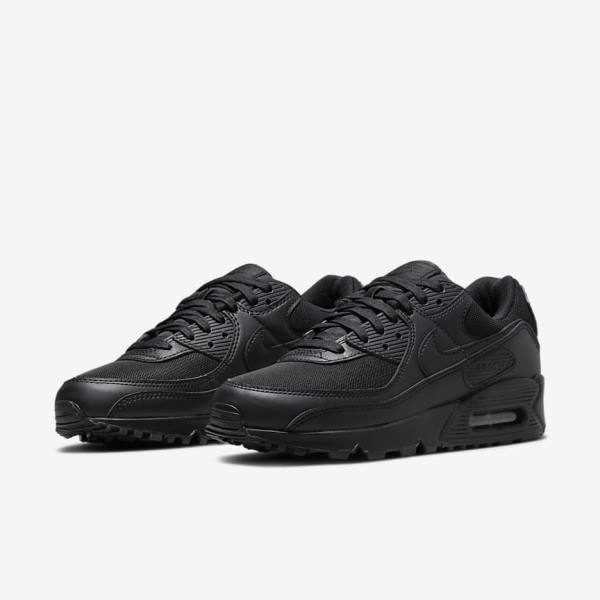 Dámské Tenisky Nike Air Max 90 Černé | NK734ESK