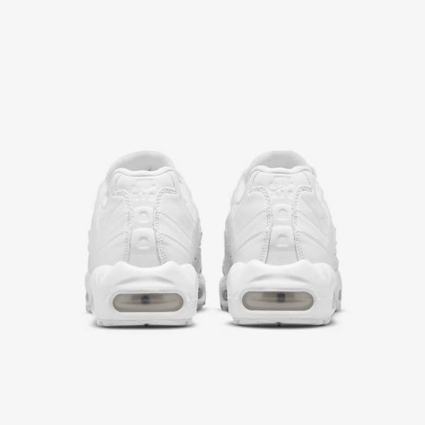 Dámské Tenisky Nike Air Max 95 Bílé Metal Stříbrné Bílé | NK370ZKW