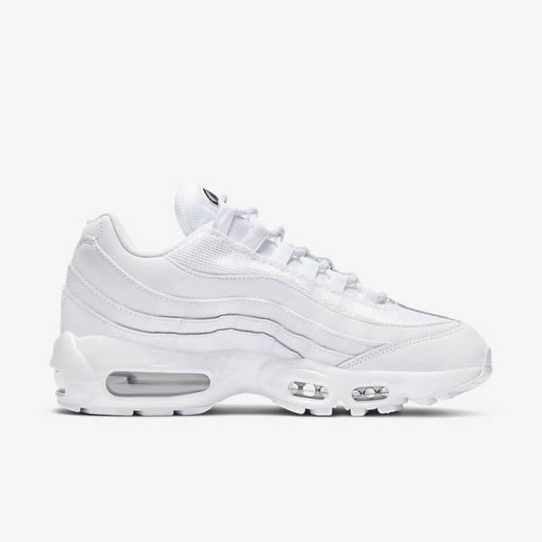 Dámské Tenisky Nike Air Max 95 Essential Bílé Černé | NK265VBD