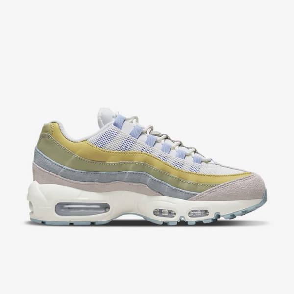 Dámské Tenisky Nike Air Max 95 Světle Blankyt Olivy Zelené | NK973THF