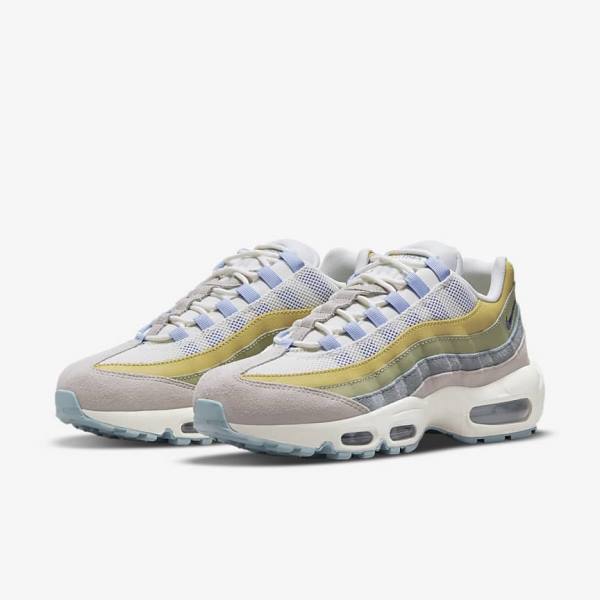 Dámské Tenisky Nike Air Max 95 Světle Blankyt Olivy Zelené | NK973THF