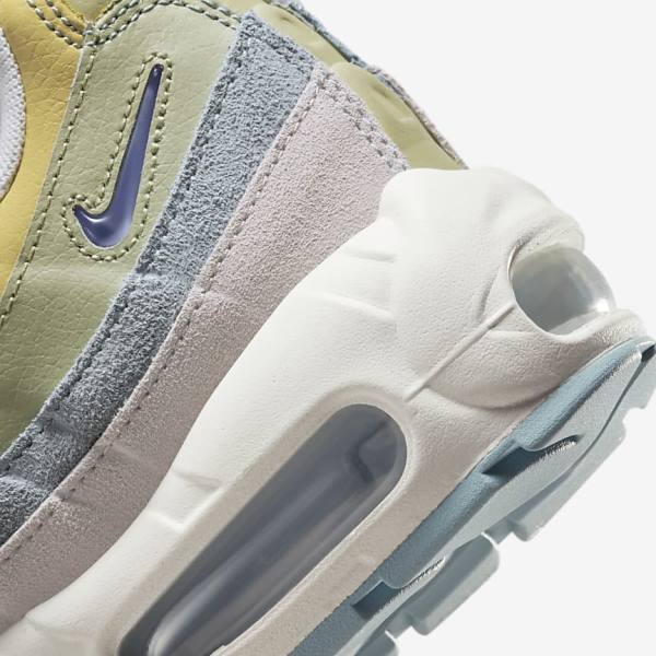 Dámské Tenisky Nike Air Max 95 Světle Blankyt Olivy Zelené | NK973THF