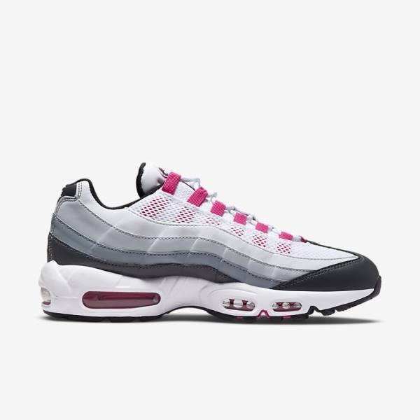 Dámské Tenisky Nike Air Max 95 Tmavě Šedé Šedé Bílé | NK516XIW