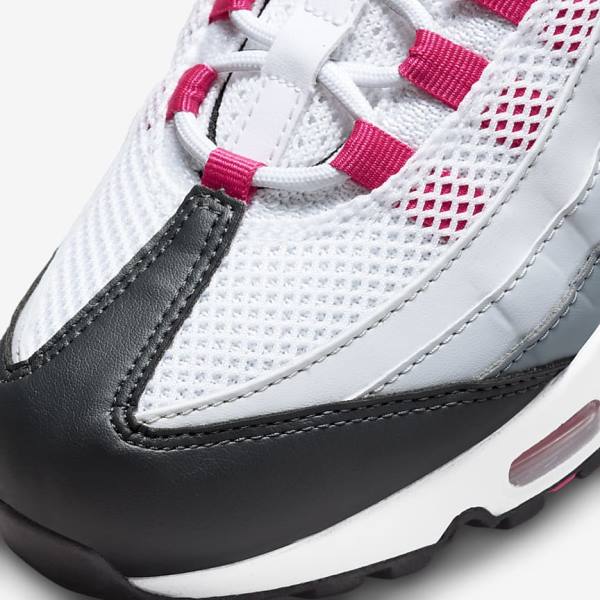 Dámské Tenisky Nike Air Max 95 Tmavě Šedé Šedé Bílé | NK516XIW