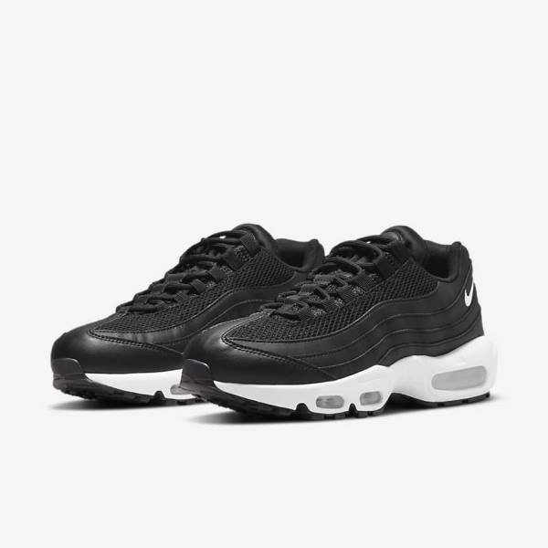 Dámské Tenisky Nike Air Max 95 Černé Bílé | NK450BOU