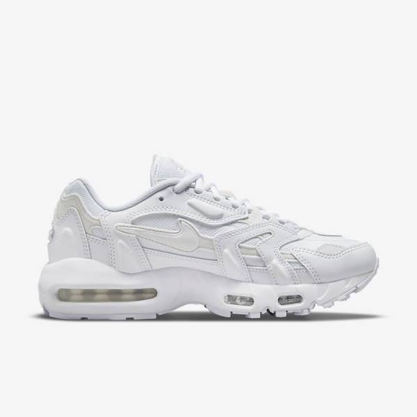 Dámské Tenisky Nike Air Max 96 2 Bílé Platina Metal Stříbrné Bílé | NK837AKQ