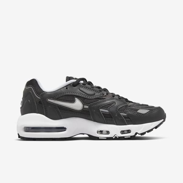 Dámské Tenisky Nike Air Max 96 2 Černé Metal Stříbrné Bílé | NK164UYR