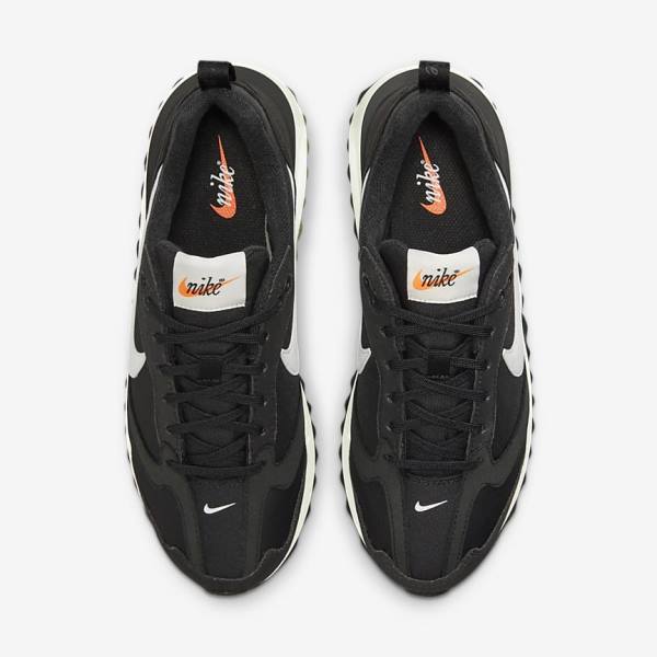 Dámské Tenisky Nike Air Max Dawn Černé Metal Stříbrné Oranžové Bílé | NK120NSJ