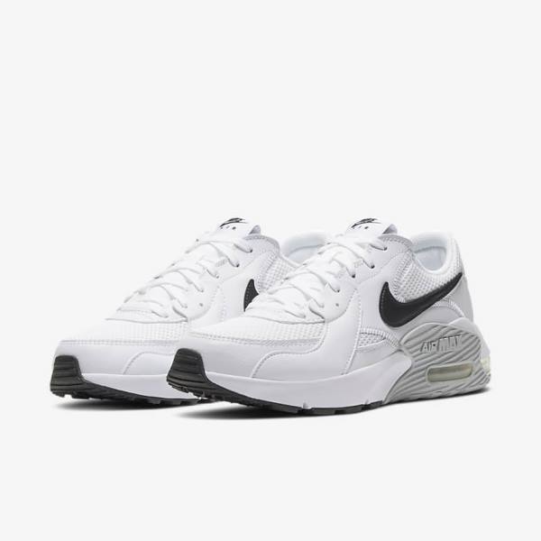 Dámské Tenisky Nike Air Max Excee Bílé Platina Černé | NK045MOZ