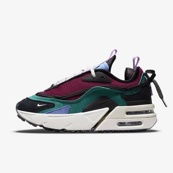 Dámské Tenisky Nike Air Max Furyosa NRG Zelene Červené Černé | NK279GYK