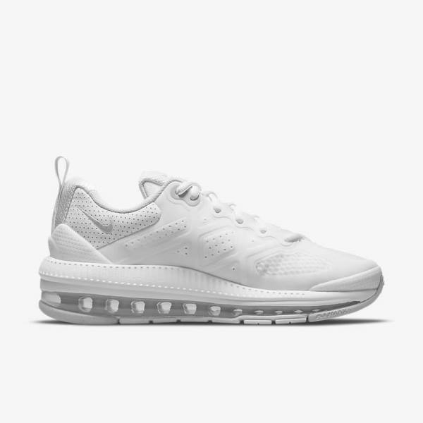 Dámské Tenisky Nike Air Max Genome Bílé Platina Bílé | NK576WBP