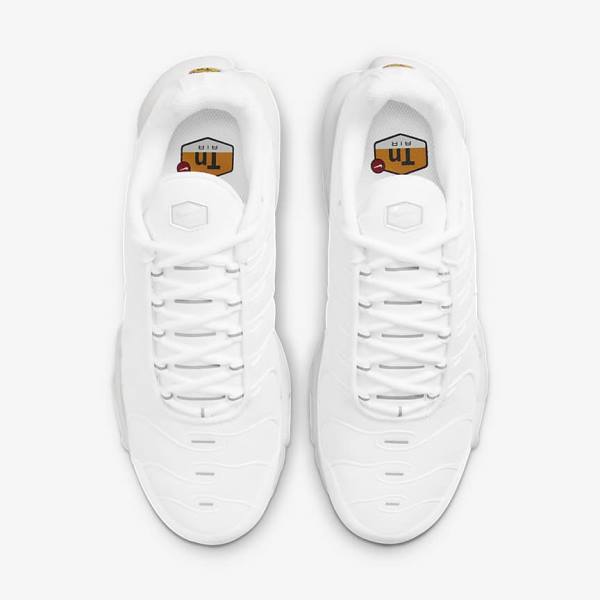 Dámské Tenisky Nike Air Max Plus Bílé Platina Bílé | NK912IMH