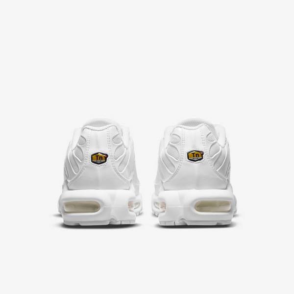 Dámské Tenisky Nike Air Max Plus Bílé Platina Bílé | NK912IMH