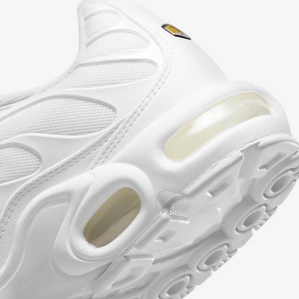 Dámské Tenisky Nike Air Max Plus Bílé Platina Bílé | NK912IMH