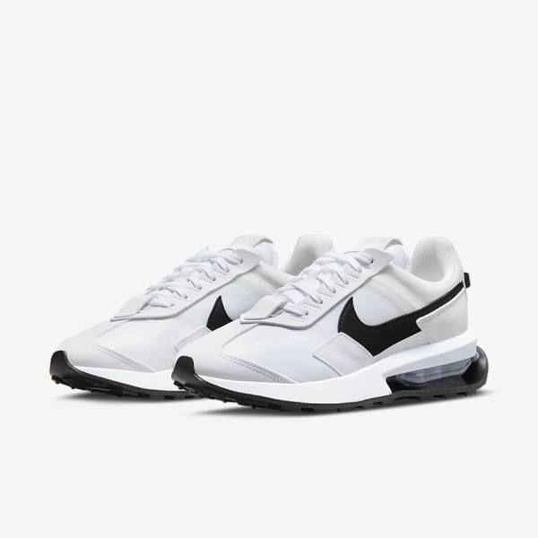 Dámské Tenisky Nike Air Max Pre-Day Bílé Metal Stříbrné Černé | NK237AIB