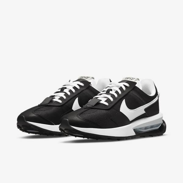 Dámské Tenisky Nike Air Max Pre-Day Černé Metal Stříbrné Bílé | NK539TZH