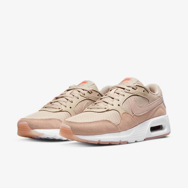 Dámské Tenisky Nike Air Max SC Hnědožlutý Šedé Růžové Bílé Růžové | NK789PHT