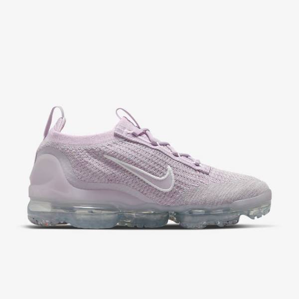 Dámské Tenisky Nike Air VaporMax 2021 FK Světle Růžové Bílé Metal Stříbrné Fialové | NK046FDR