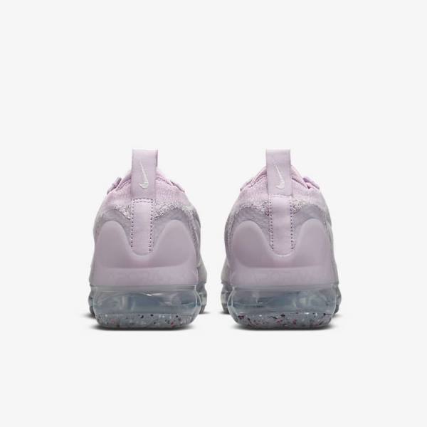 Dámské Tenisky Nike Air VaporMax 2021 FK Světle Růžové Bílé Metal Stříbrné Fialové | NK046FDR