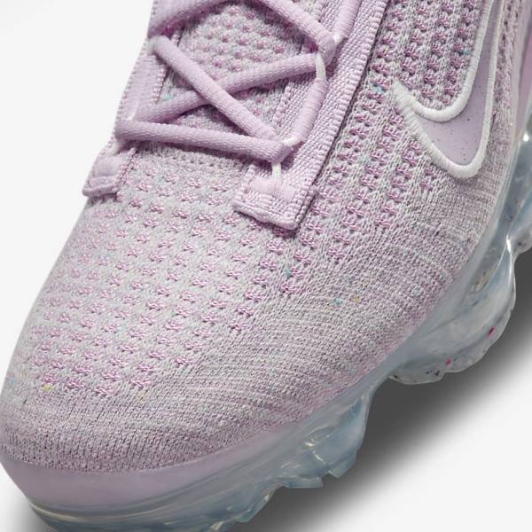 Dámské Tenisky Nike Air VaporMax 2021 FK Světle Růžové Bílé Metal Stříbrné Fialové | NK046FDR