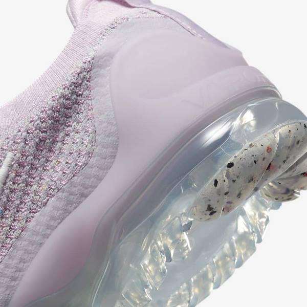 Dámské Tenisky Nike Air VaporMax 2021 FK Světle Růžové Bílé Metal Stříbrné Fialové | NK046FDR