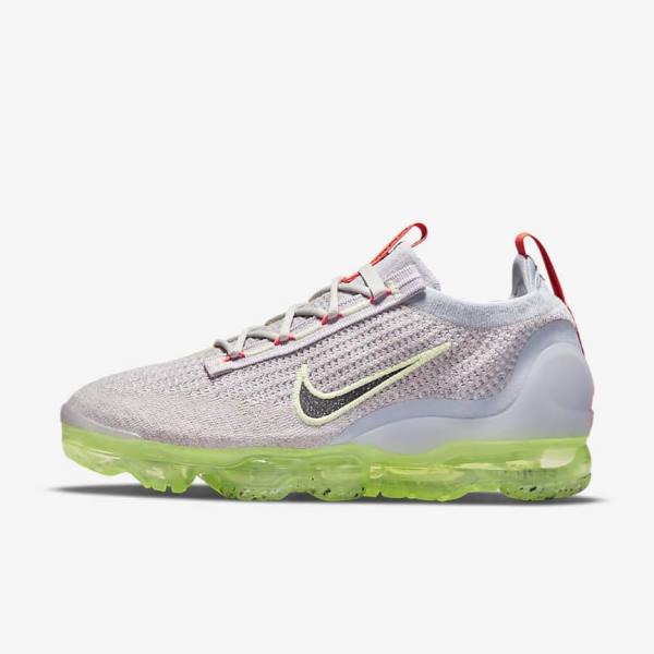 Dámské Tenisky Nike Air VaporMax 2021 FK Světle Béžový Světle Zelene Černé | NK156EKH