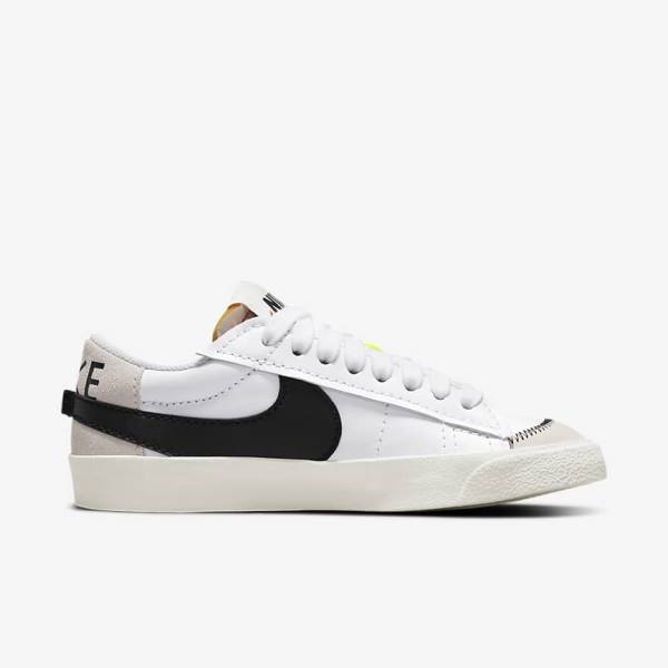 Dámské Tenisky Nike Blazer Low 77 Jumbo Bílé Černé | NK362RIY