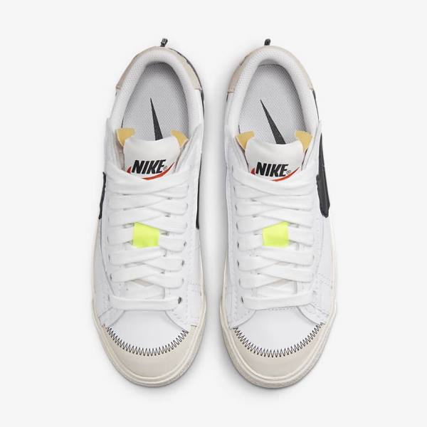 Dámské Tenisky Nike Blazer Low 77 Jumbo Bílé Černé | NK362RIY