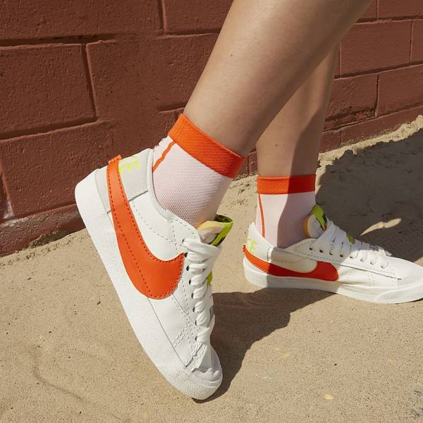 Dámské Tenisky Nike Blazer Low 77 Jumbo Zelene Oranžové | NK436GSQ