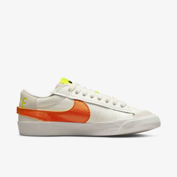 Dámské Tenisky Nike Blazer Low 77 Jumbo Zelene Oranžové | NK436GSQ