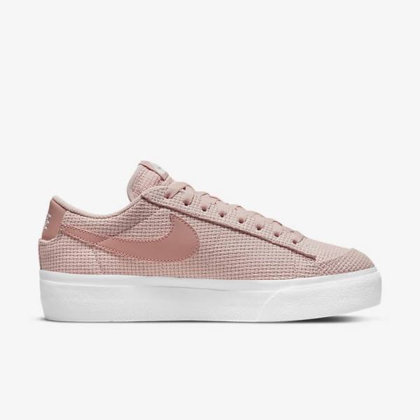 Dámské Tenisky Nike Blazer Low Platformy Růžové Bílé Růžové Růžové | NK038JMQ