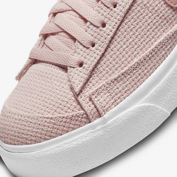 Dámské Tenisky Nike Blazer Low Platformy Růžové Bílé Růžové Růžové | NK038JMQ