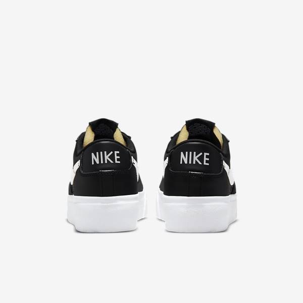 Dámské Tenisky Nike Blazer Low Platformy Černé | NK231ZJH