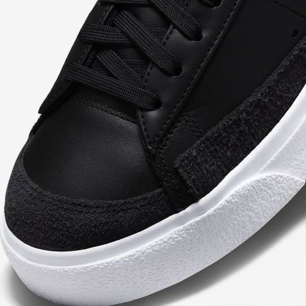 Dámské Tenisky Nike Blazer Low Platformy Černé | NK231ZJH