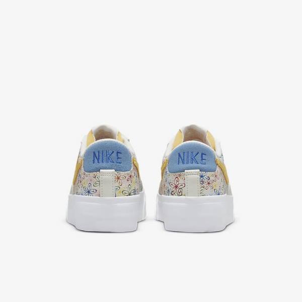 Dámské Tenisky Nike Blazer Low Platformy Královská Modrá Blankyt | NK346XTE