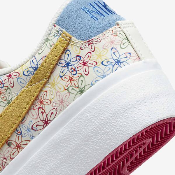 Dámské Tenisky Nike Blazer Low Platformy Královská Modrá Blankyt | NK346XTE