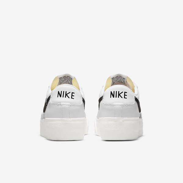 Dámské Tenisky Nike Blazer Low Platformy Bílé | NK420XAI