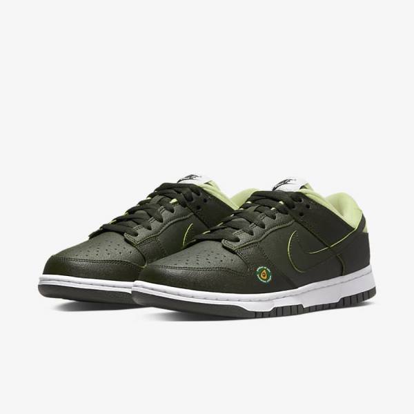 Dámské Tenisky Nike Dunk Low LX Olivy Zelené Zelene | NK106UNJ