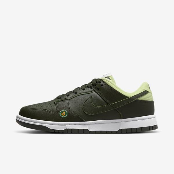 Dámské Tenisky Nike Dunk Low LX Olivy Zelené Zelene | NK106UNJ