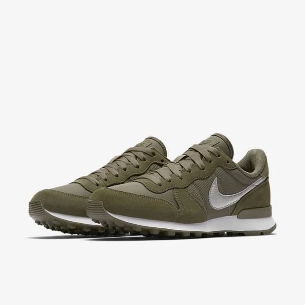 Dámské Tenisky Nike Internationalist Glitter Olivy Zelené Bílé Olivy Zelené | NK671DEQ