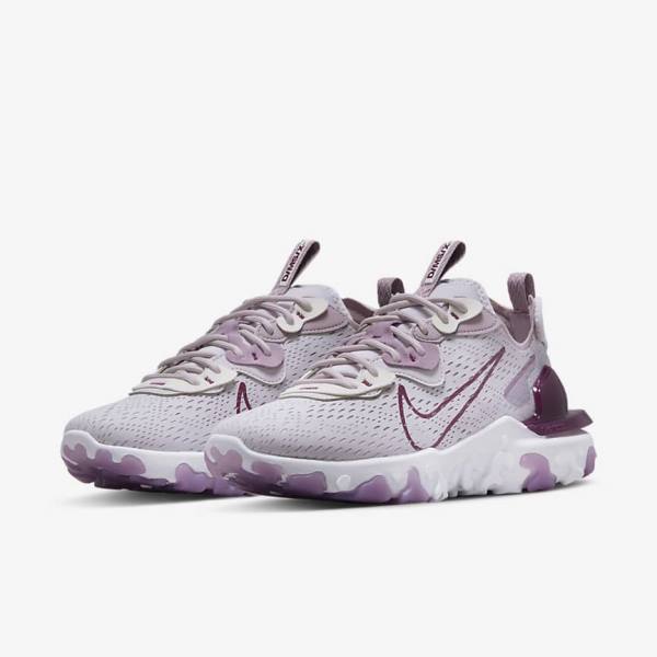 Dámské Tenisky Nike React Vision Fialové | NK261DNX