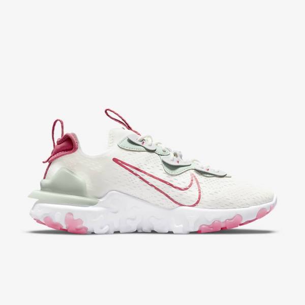 Dámské Tenisky Nike React Vision Platina Růžové | NK870WAQ