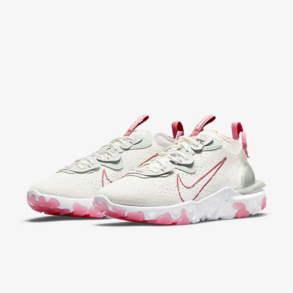 Dámské Tenisky Nike React Vision Platina Růžové | NK870WAQ